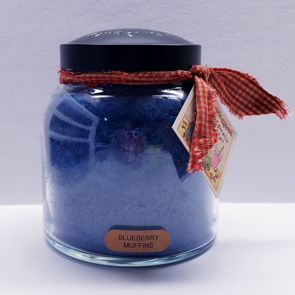 BLUEBERRY MUFFINS -A Cheerful Giver- Papa Jar Scented Candle, 34 oz - Picture 1 of 12